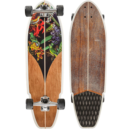 SKATE LONGBOARD SURFSKATE OXELOCRUISIN 32" 540 BIRD - USADO