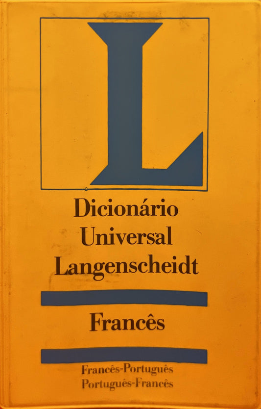 Mini dicionário universal Langernscheidt Francês 1987 - USADO