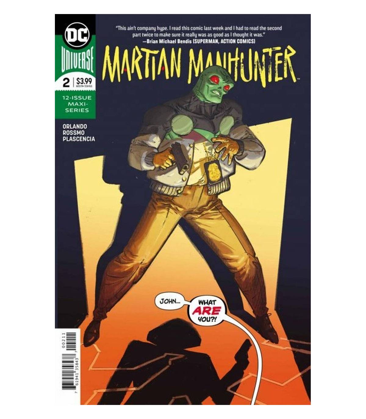 Comics MARTIAN MANHUNTER 2 OF 12 - USADO