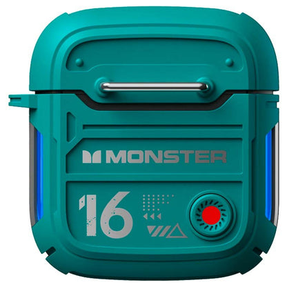 Monster XKT16 Green Wireless Bluetooth headset