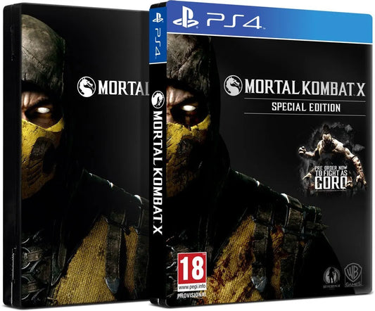 PS4 Mortal Kombat X (Special Edition) - Usado