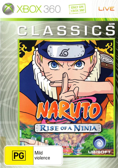 XBOX 360 Naruto Rise Of A Ninja (Classics) - Usado