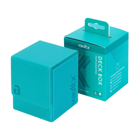 Vault X Exo-Tec® Toploading Deck Box 80+ - Ocean Blue