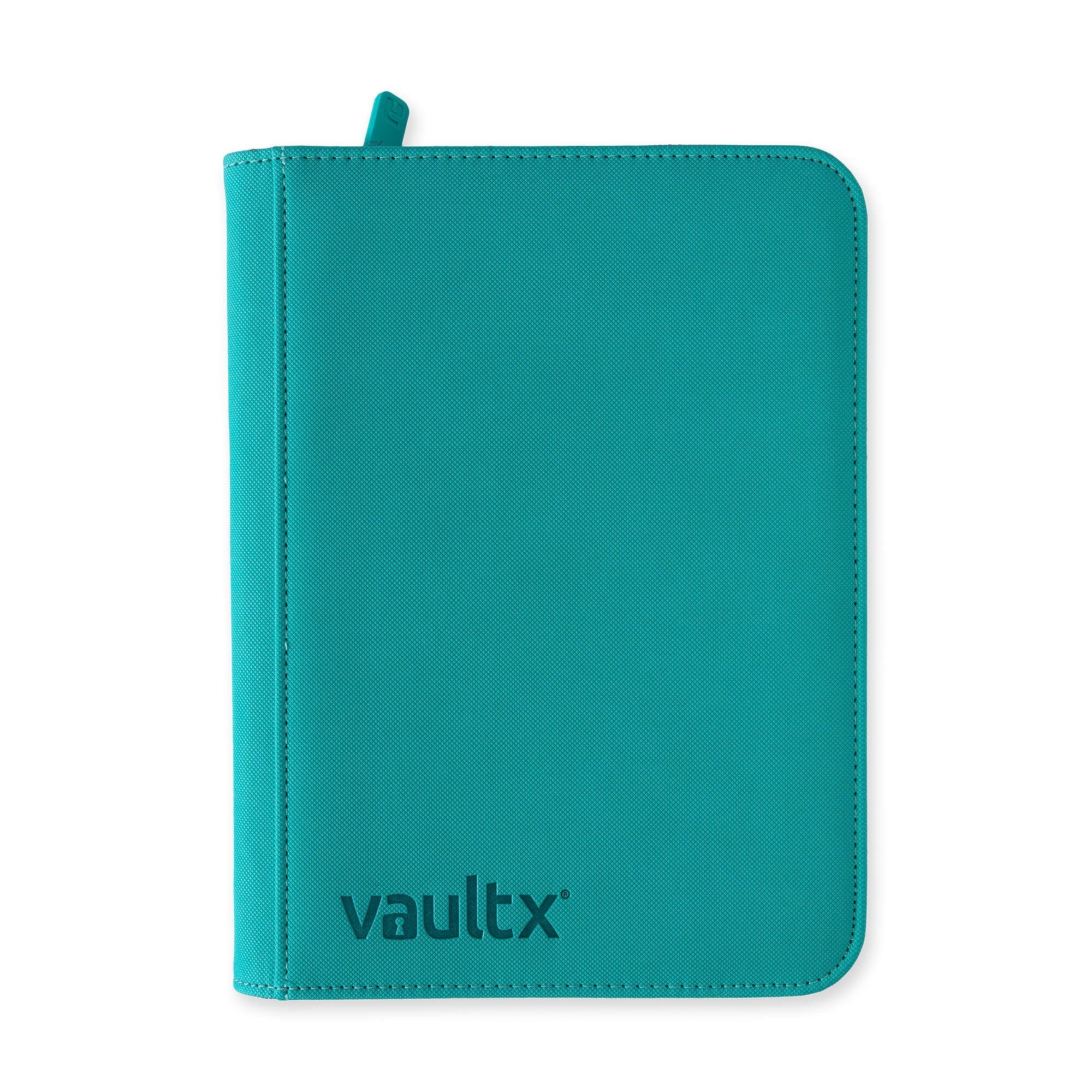 Vault X 4-Pocket Exo-Tec® Zip Binder - Ocean Blue