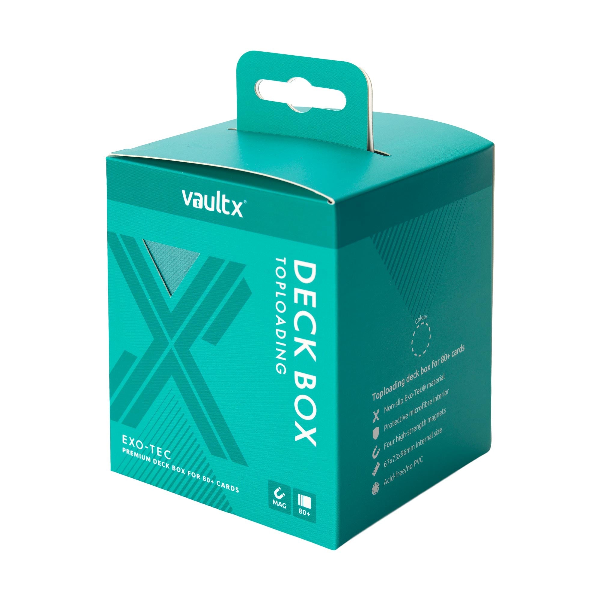 Vault X Exo-Tec® Toploading Deck Box 80+ - Ocean Blue