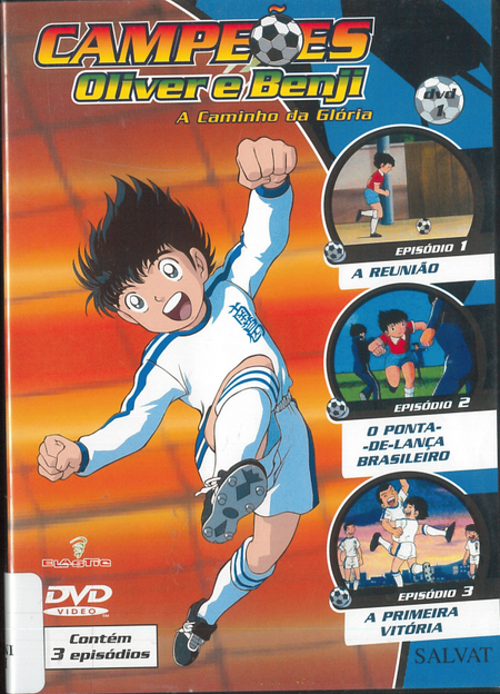 DVD Campeões Oliver E Benji A Caminho Da Glória - USADO