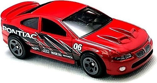 HOT WHEELS '06 Pontiac GTO HW Drag Strip Red Car HCT74 2022