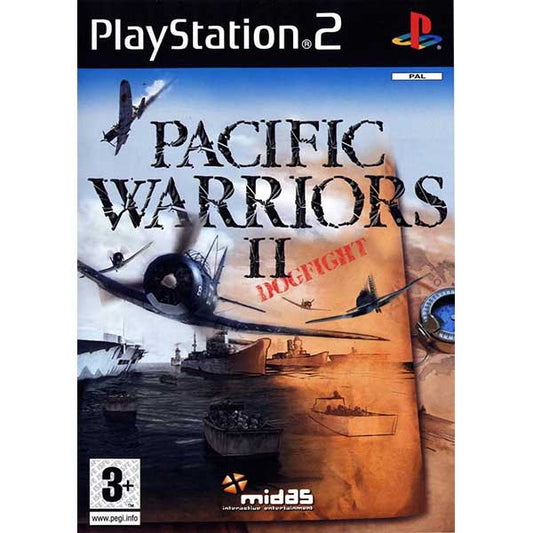 PS2 Pacific Warriors II: Dogfight! - Usado