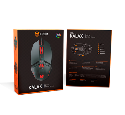 RATO GAMING KROM KALAX RGB - NOVO