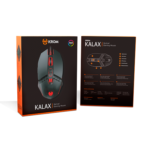 RATO GAMING KROM KALAX RGB - NOVO