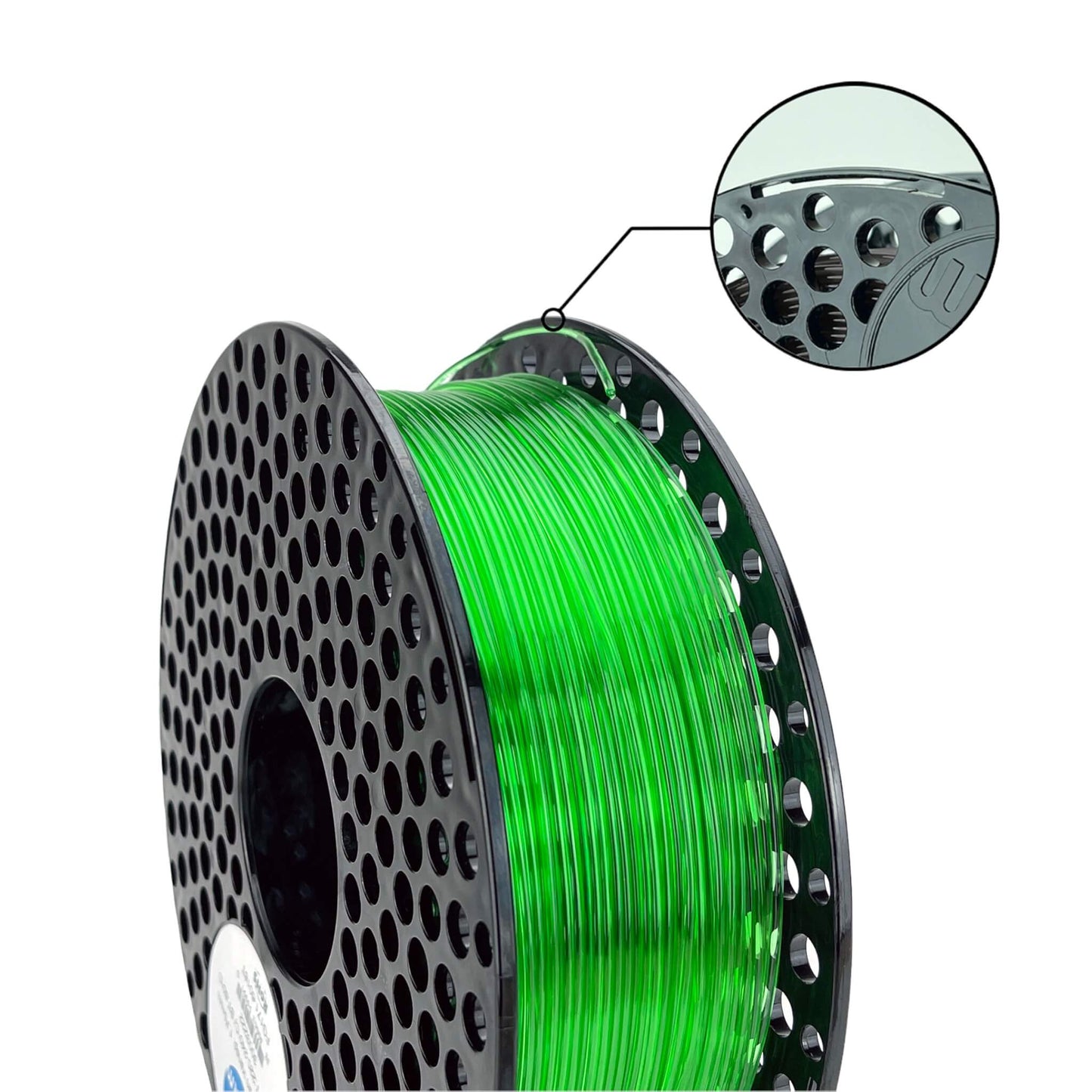 3DPRINT FILAMENT AZURE FILM PETG GREEN TRANSPARENT 1.75 1KG