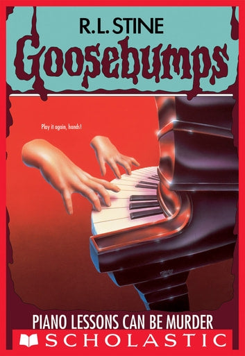 Livro Piano Lessons Can Be Murder  (USA PRINT 1993) (Goosebumps #13) R.L. Stine - usado