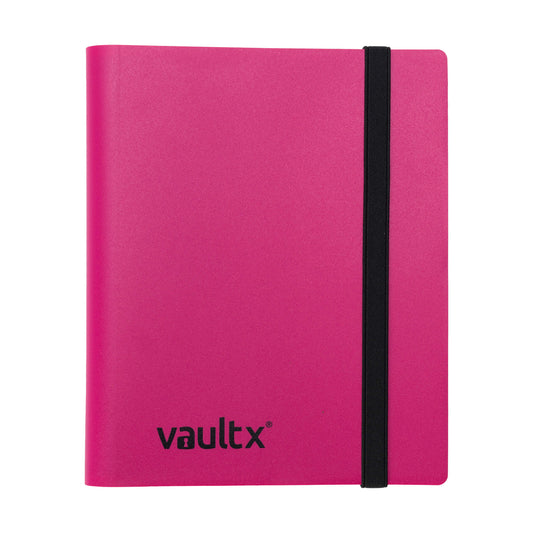 Vault X 4-Pocket Strap Binder - Pink
