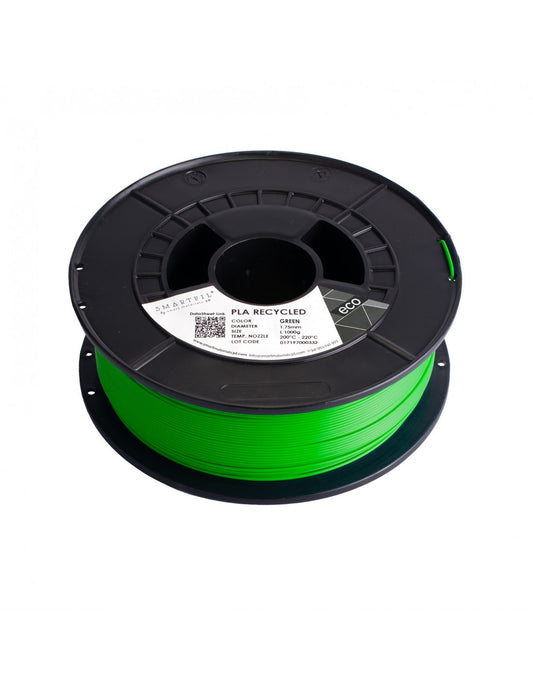 3dprint PLA SMARTFIL  RECYCLED, 1.75mm, GREEN, 1000g