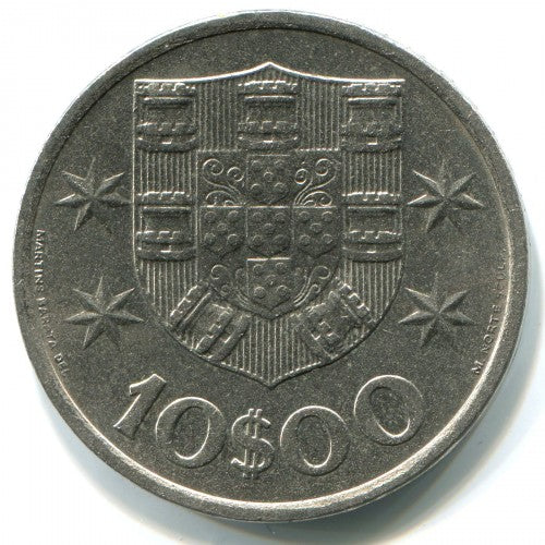 MOEDA 10 ESCUDOS 1973 PORTUGAL