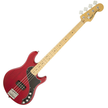 Squier Deluxe Dimension 5 string Bass IV Red - USADO