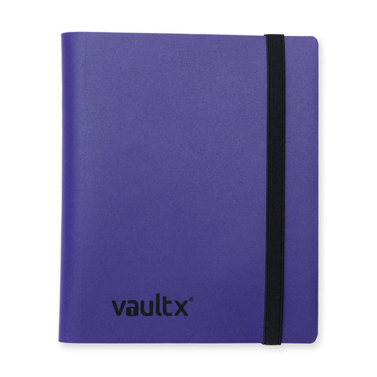 Vault X 4-Pocket Strap Binder - Purple