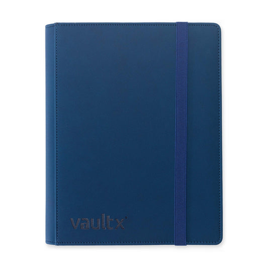 Vault X 9-Pocket Exo-Tec® Strap Binder - Royal Blue