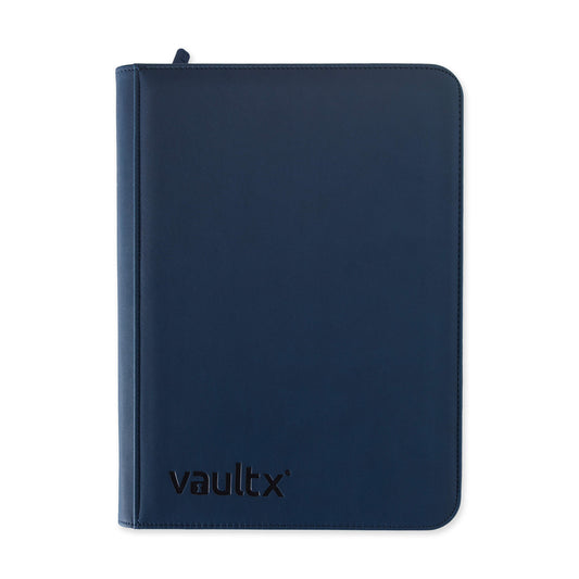 Vault X 9-Pocket Exo-Tec® Zip Binder - Royal Blue