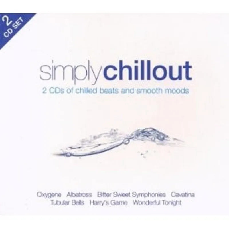 CD - SIMPLY CHILLOUT - 2CD - USADO