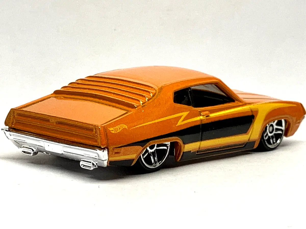 2017 '70 Ford Torino ORANGE HOT WHEELS (loose) - USADO