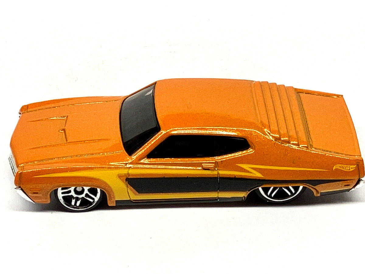 2017 '70 Ford Torino ORANGE HOT WHEELS (loose) - USADO