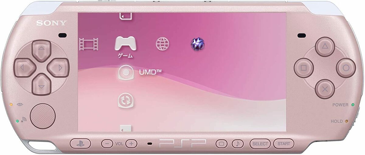 PSP Consola Sony Playstation Portable 3000 Pink / SEMI-NOVO (GRADE B)