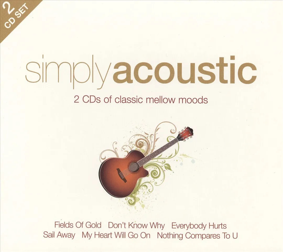 CD - SIMPLY ACOUSTIC - USADO