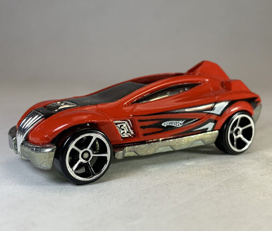 2009 Accelium Jetspin Park Edition Limited Very Rare RED HOT WHEELS (LOOSE) - USADO