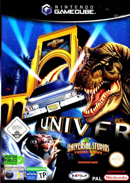 GAMECUBE UNIVERSAL STUDIOS - USADO