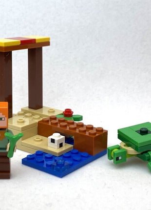 LEGO Minecraft 'The Turtle Beach' 30432 - Alex - USADO