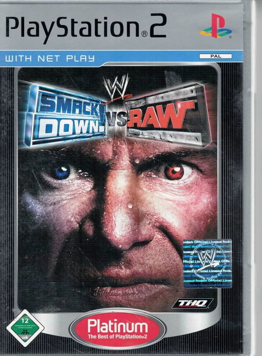 PS2 SmackDown! vs Raw - Usado