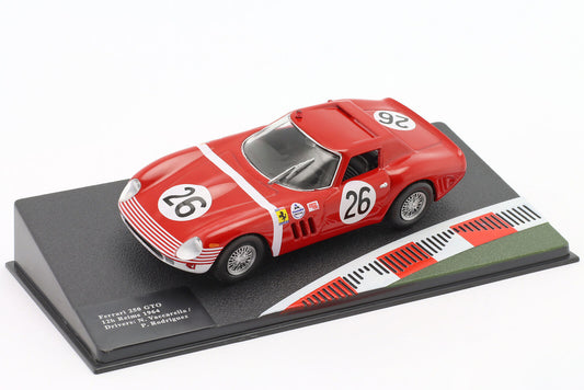 Model car Ferrari GT Collection Ferrari 250 GTO 12h Reims 1964 N. Vaccarella- P. Rodriguez 1/43 IXO ALTAYA - NOVO