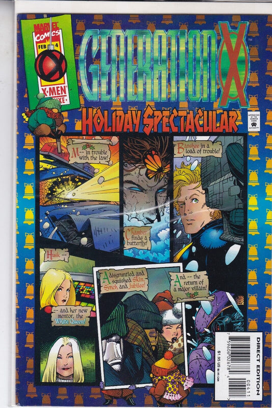 Comics MARVEL COMICS GENERATION X VOL. 1 #4 FEBRUAR 1995 SCHNELLER P&amp;P-VERSAND AM SELBEN TAG – USADO