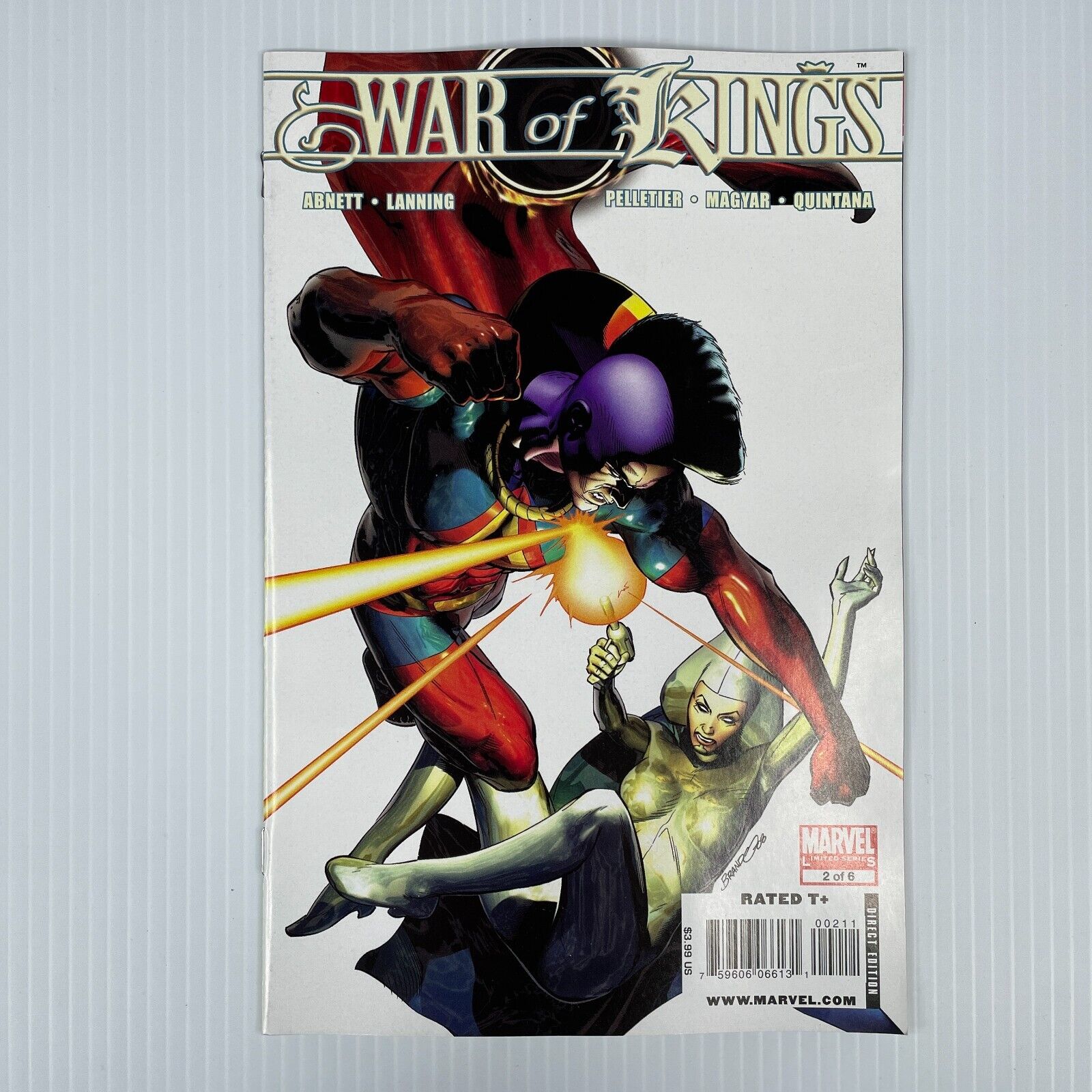 Comics War Of Kings #2 Marvel Comics, 2009 - USADO