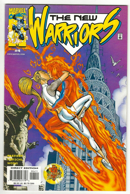 Comics Marvel Comics THE NEW WARRIORS #4 first printing cover A - USADO