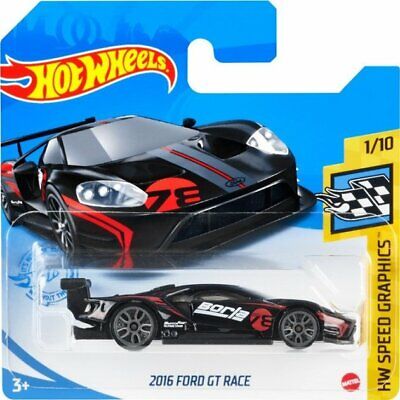 Hot Wheels GTB52 - Hw Speed Graphics - 2016 Ford Gt Race 2021 GTB52 (SHORT CARD)