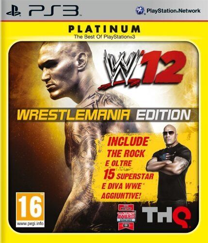 PS3 WWE '12 Wrestlemania Edition Platinum - USADO