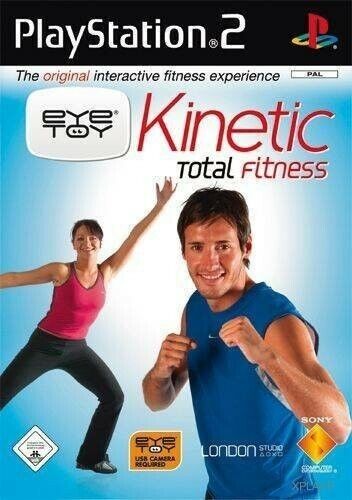 PS2 EyeToy Kinetix Total Fitness - Usado