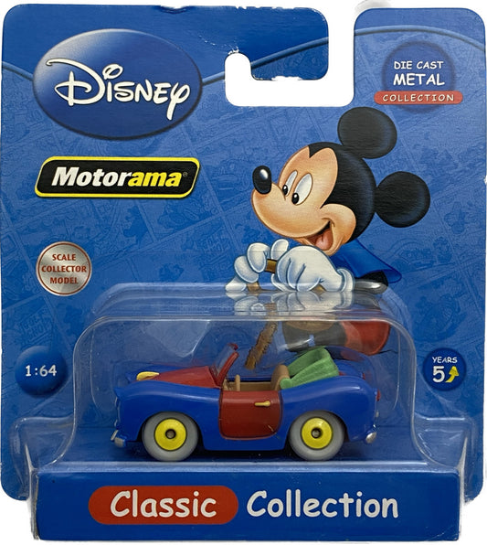 Mickey Mouse Car Disney Classic Collection 1:64 Scale Toy Car Motorama
