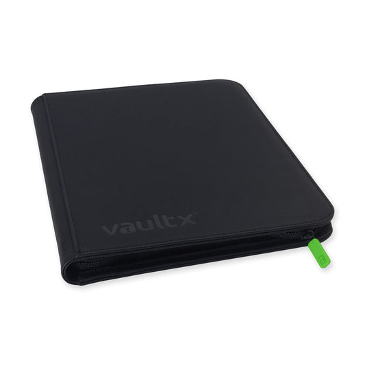 Vault X 9-Pocket Exo-Tec® Zip Binder - Signature Black