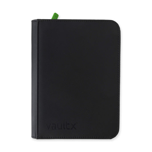 Vault X 4-Pocket Exo-Tec® Zip Binder - Signature Black