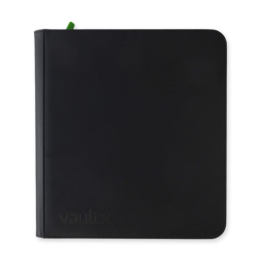 Vault X 12-Pocket Exo-Tec® Zip Binder XL - Signature Black