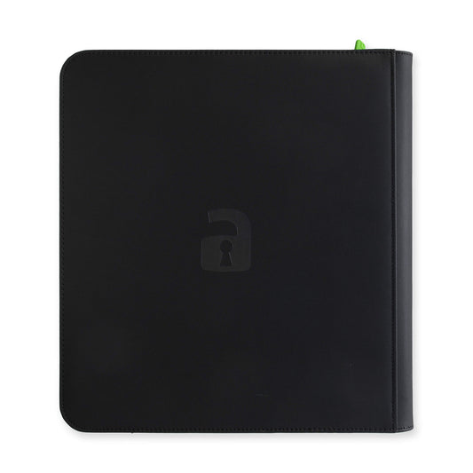 Vault X 12-Pocket Exo-Tec® Zip Binder XL - Signature Black