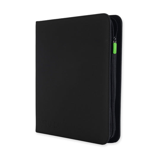 Vault X 12-Pocket Exo-Tec® Zip Binder XL - Signature Black