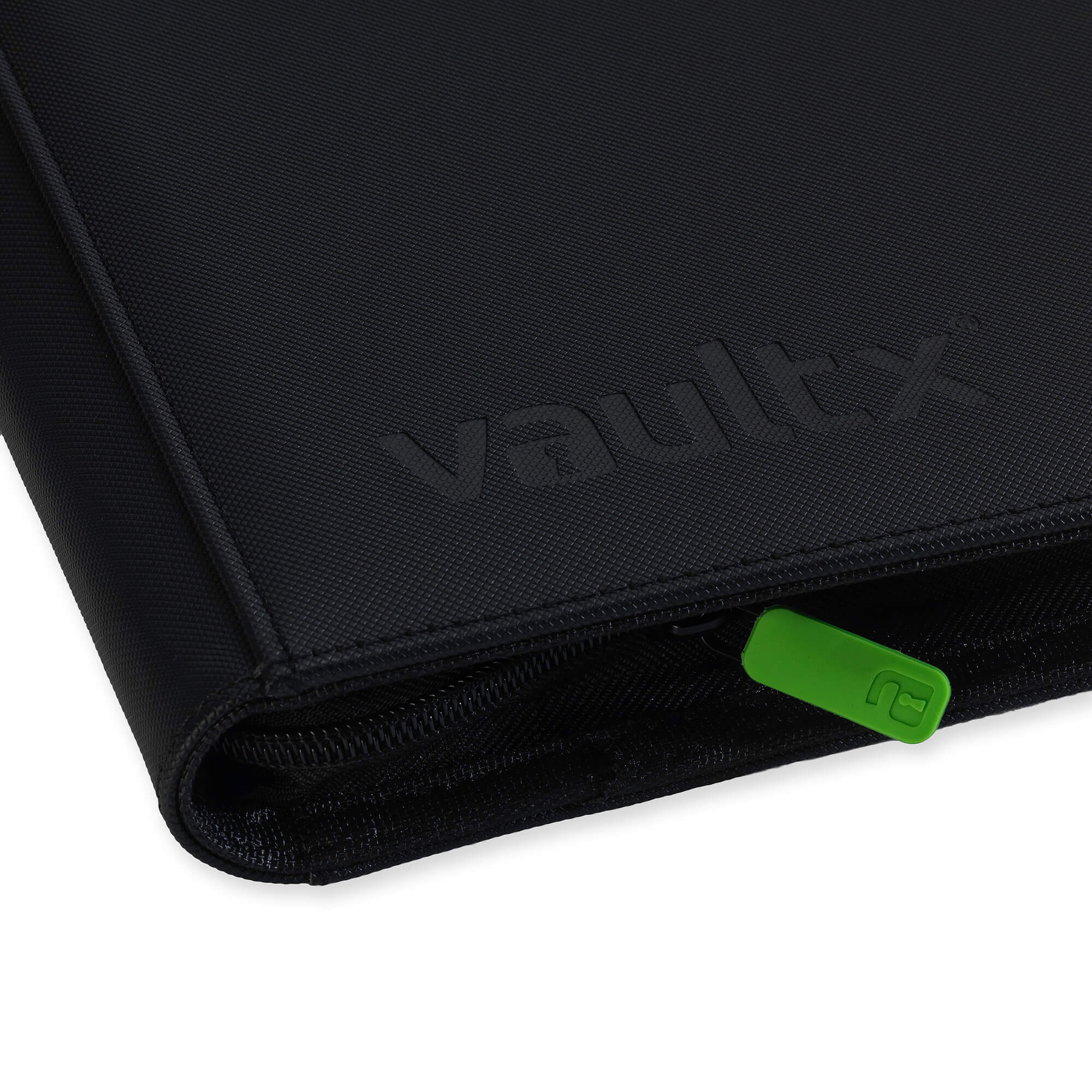 Vault X 12-Pocket Exo-Tec® Zip Binder XL - Signature Black