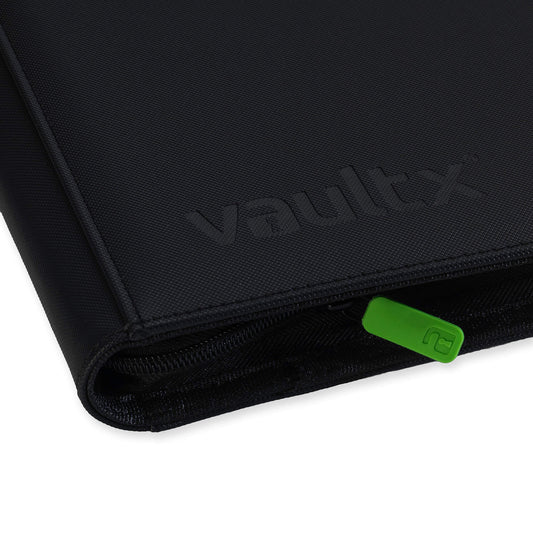 Vault X 12-Pocket Exo-Tec® Zip Binder XL - Signature Black