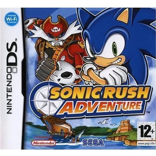 Nintendo Ds Sonic Rush Adventure - NOVO