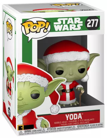 Funko Pop! Vinyl: Star Wars - Yoda (Santa) #277