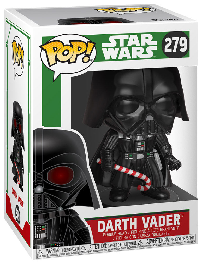 Funko Pop! STAR WARS: Darth Vader with Candy Cane #279